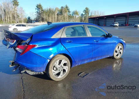 2025 Hyundai Elantra Sel Sport from USA, damaged, VIN KMHLM4DGXSU915185